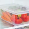 Caja Plástica Para Verduras Y Ensaladas Large
