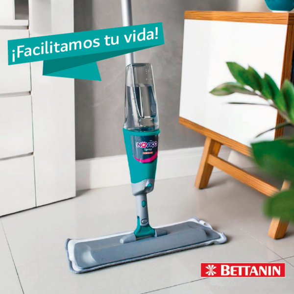 Mopa plana de microfibra Spray