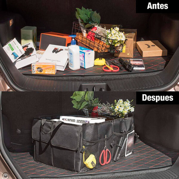 Organizador para baúl plegable